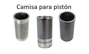 Camisa de motor New Holland 3010S, 3435, 3830, 3935, 4010S, 4135, 4230, 4835, 5010S (Semiterminada son ceja) 